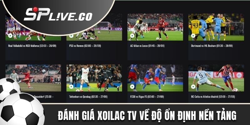 Đánh giá Xoilac TV về độ ổn định nền tảng